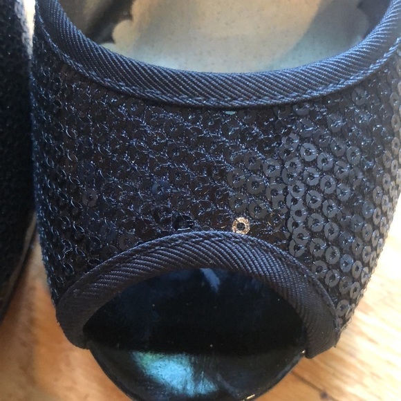 Madden Girl Sequin Open Toe Heels - Picture 4 of 7